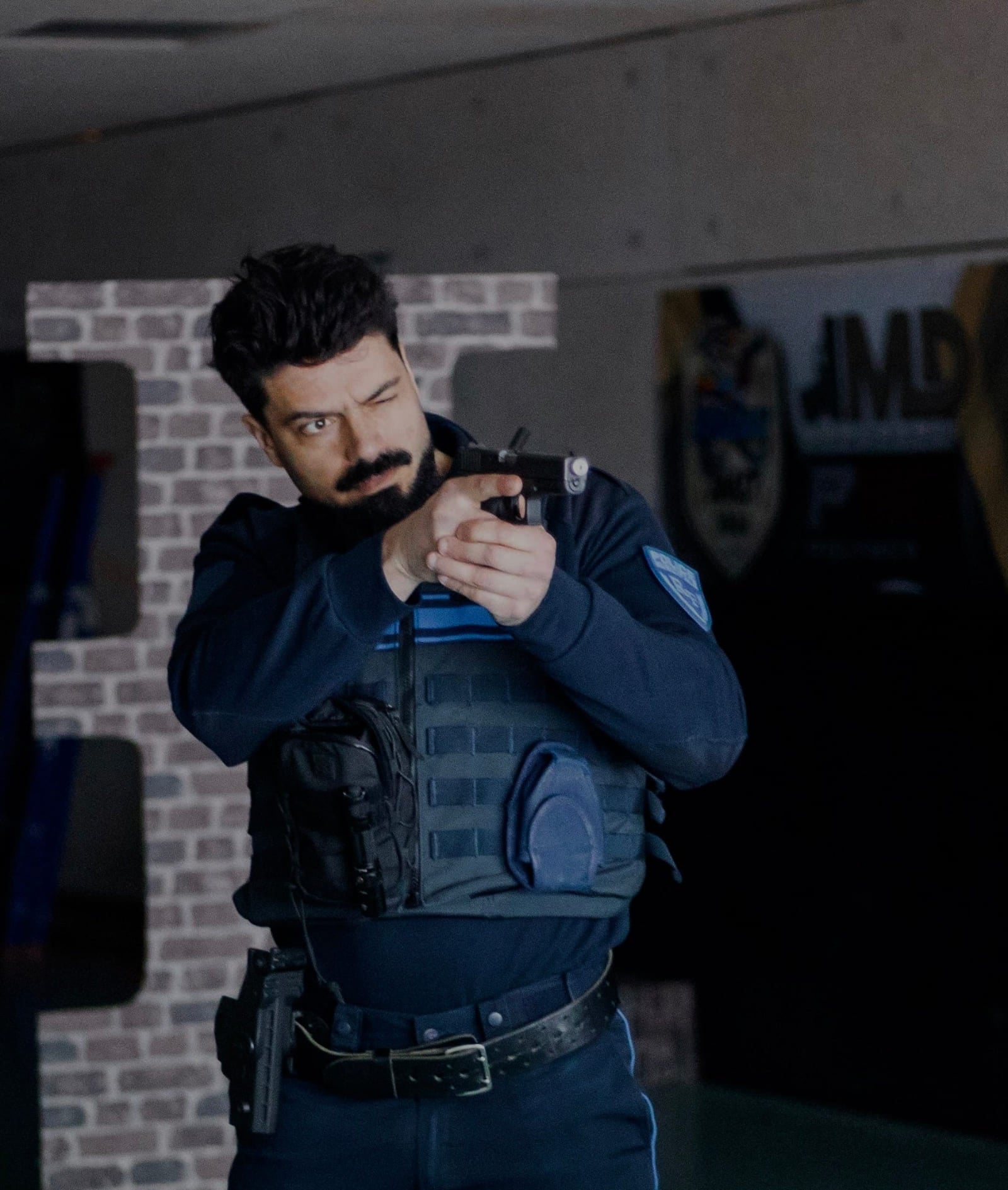 Entraînement immersif police municipale prise de décision et tir sous stress